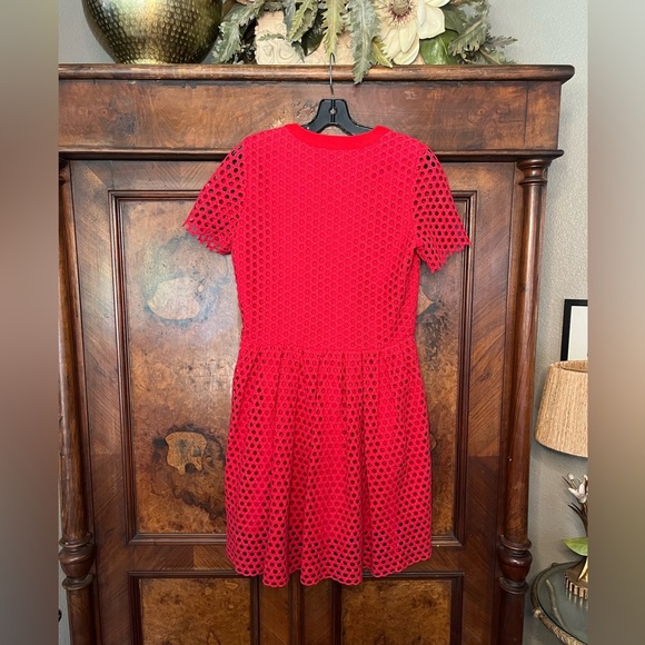 Sea New York- GUC Cotton and Wool Fit and Flare Dress. Size 4. - Picture 4 of 8